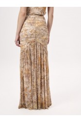 PROJECT SOMA Nerima Beige Skirt Μπεζ Μάξι Φούστα