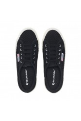 SUPERGA Black Sneakers Μαύρα Γυναικεία Διχτυωτά Sneakers
