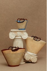 LA CHAINE Clarity Bag White Mini