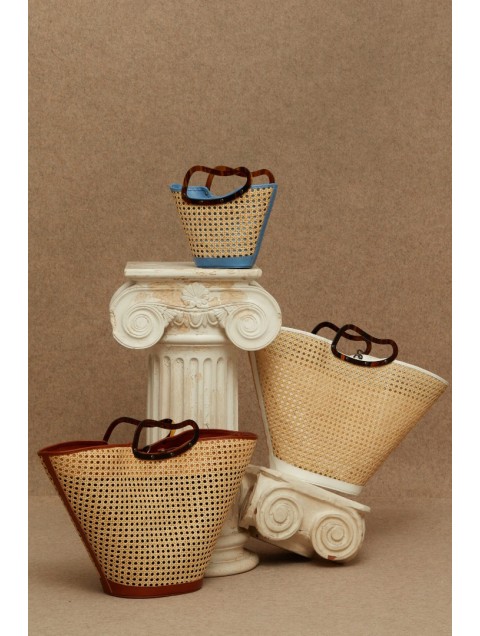 LA CHAINE Clarity Bag White Mini 