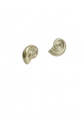 ZÉNAÏS Nautilus Small Earrings Σκουλαρίκια Από  Ασήμι 925