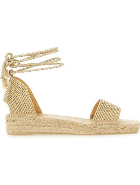 CASTAÑER Silvia Oro Espadrille Sandals 