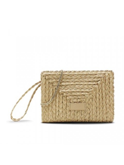 CASTAÑER Bali Beige Knitted Women's Handbag