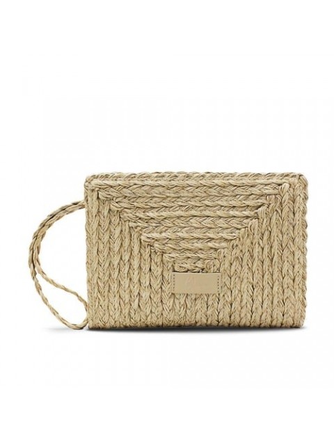 CASTAÑER Bali Beige Knitted Women's Handbag