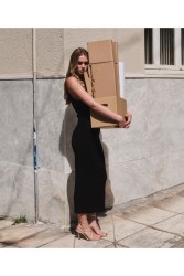 'ESIOT LAMA Shiny Gold Χρυσά Γυναικεία Πέδιλα