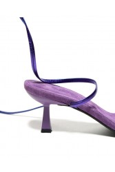 'ESIOT PERU Purple Μωβ Γυναικεία Πέδιλα