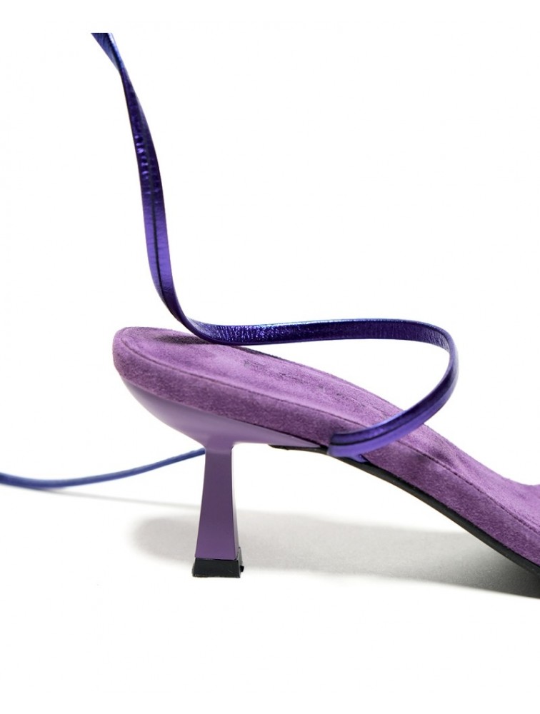 'ESIOT PERU Purple Μωβ Γυναικεία Πέδιλα