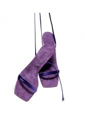 'ESIOT PERU Purple Μωβ Γυναικεία Πέδιλα