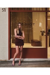 'ESIOT PERU Purple Μωβ Γυναικεία Πέδιλα