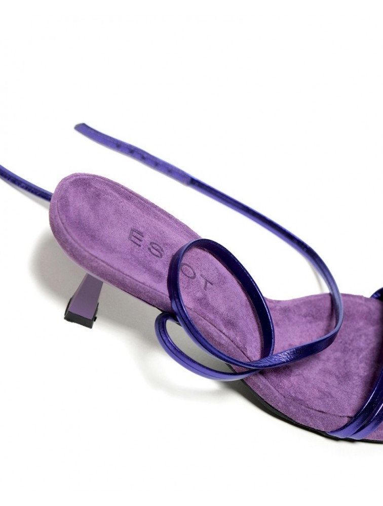 'ESIOT PERU Purple Μωβ Γυναικεία Πέδιλα