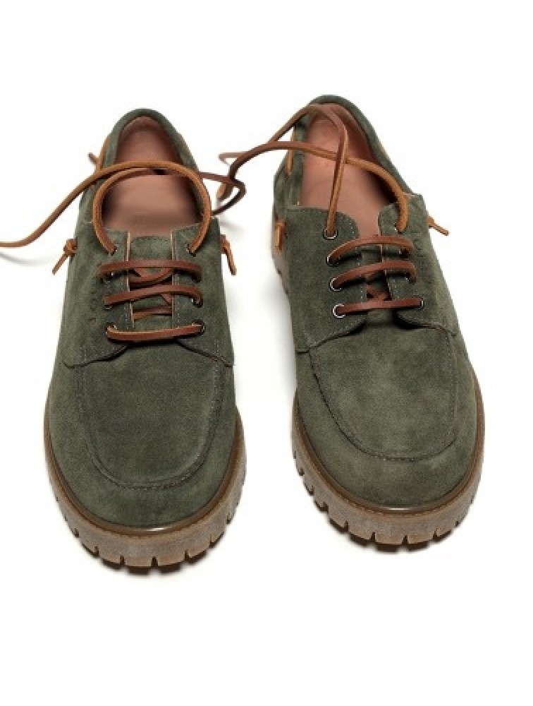 'ESIOT SELADI Χακί Unisex Boatshoes