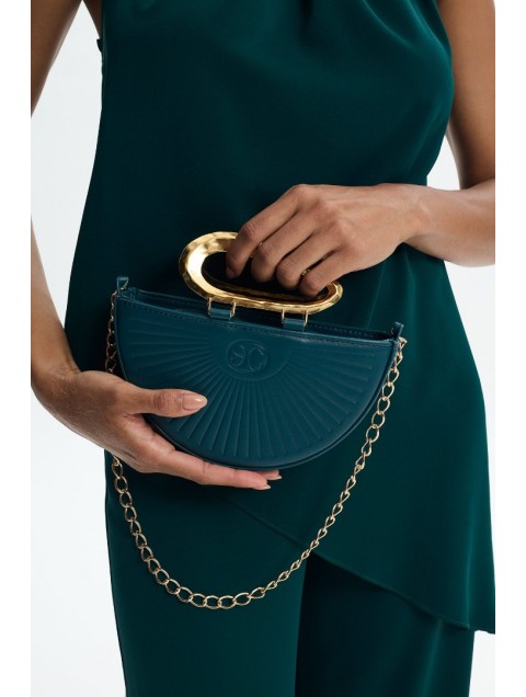 LA CHAINE Daphne Bag Petrol Πετρόλ Τσάντα 