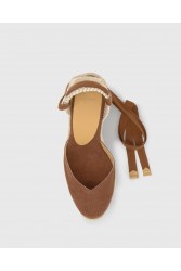 CASTAÑER Chiara Pecan Καφέ Γυναικείες Χειροποίητες Εσπαντρίγιες