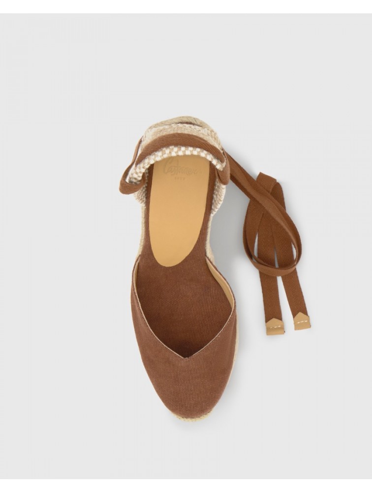 CASTAÑER Chiara Pecan Καφέ Γυναικείες Χειροποίητες Εσπαντρίγιες