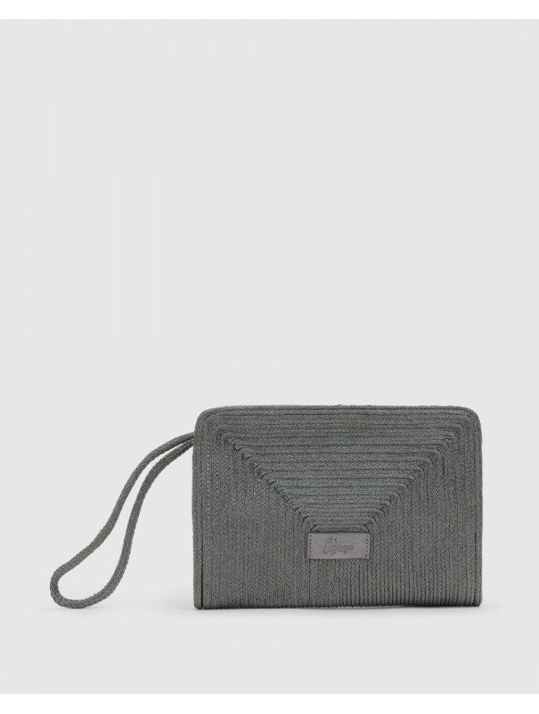 CASTAÑER B.Bali 142 Bag Plomo Charcoal Knitted Bag