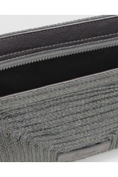 CASTAÑER B.Bali 142 Bag Plomo Charcoal Knitted Bag