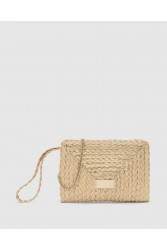 CASTAÑER B.Bali 258 Crudo Handbag Μπεζ Τσάντα Χειρός από Ψάθα