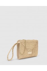CASTAÑER B.Bali 258 Crudo Handbag Μπεζ Τσάντα Χειρός από Ψάθα
