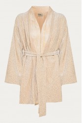 NIDODILEDA Briganne Kimono Beaded Lace Embellished