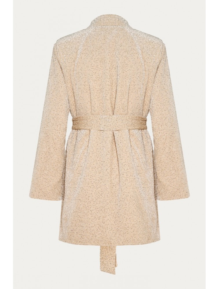 NIDODILEDA Briganne Kimono Beaded Lace Embellished