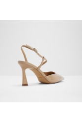 ALDO Julez Beige Patent Leather Women's Heels