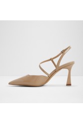 ALDO Julez Beige Patent Leather Women's Heels