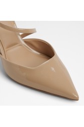 ALDO Julez Beige Patent Leather Women's Heels