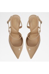 ALDO Julez Beige Patent Leather Women's Heels