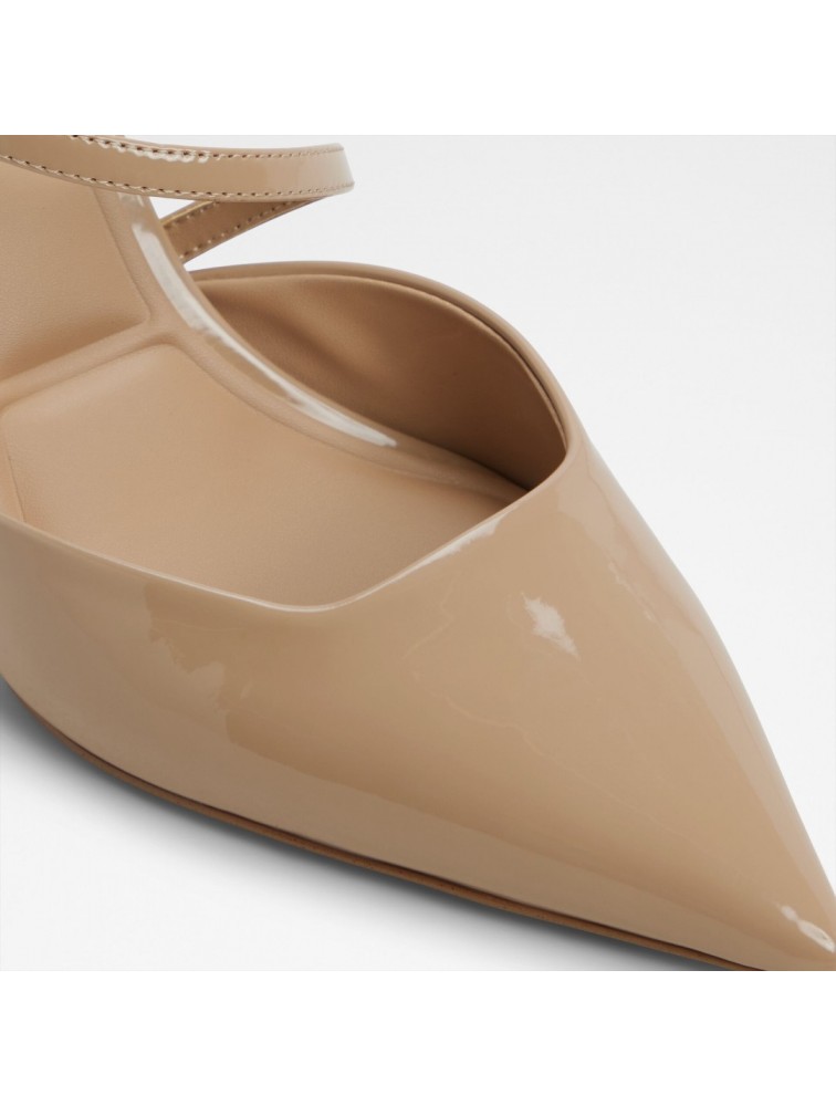 ALDO Julez Beige Patent Leather Women's Heels