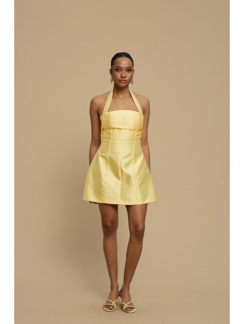 LA CHAINE Alma Dress Yellow