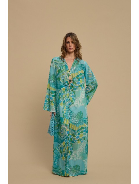LA CHAINE Ammoudia Dress Ocean Mint