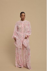 LA CHAINE Ammoudia Pant Vintage Rose Ροζ Παντελόνα