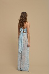LA CHAINE Ammoudia Top Vintage Blue Μπλε Τοπ