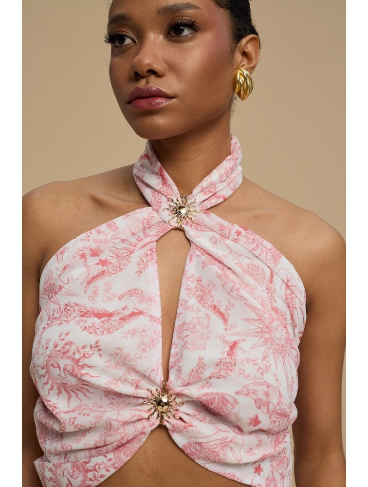 LA CHAINE Ammoudia Top Vintage Rose