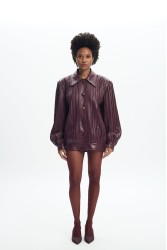 LA CHAINE Charlotte Jacket Cherry Lacquer Μπορντώ Τζάκετ