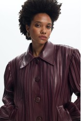 LA CHAINE Charlotte Jacket Cherry Lacquer Μπορντώ Τζάκετ