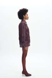 LA CHAINE Charlotte Jacket Cherry Lacquer Μπορντώ Τζάκετ