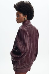 LA CHAINE Charlotte Jacket Cherry Lacquer Μπορντώ Τζάκετ