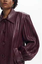 LA CHAINE Charlotte Jacket Cherry Lacquer Μπορντώ Τζάκετ