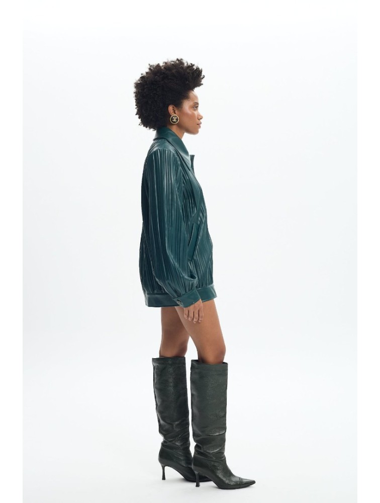 LA CHAINE Charlotte Jacket Green Πράσινο Τζάκετ