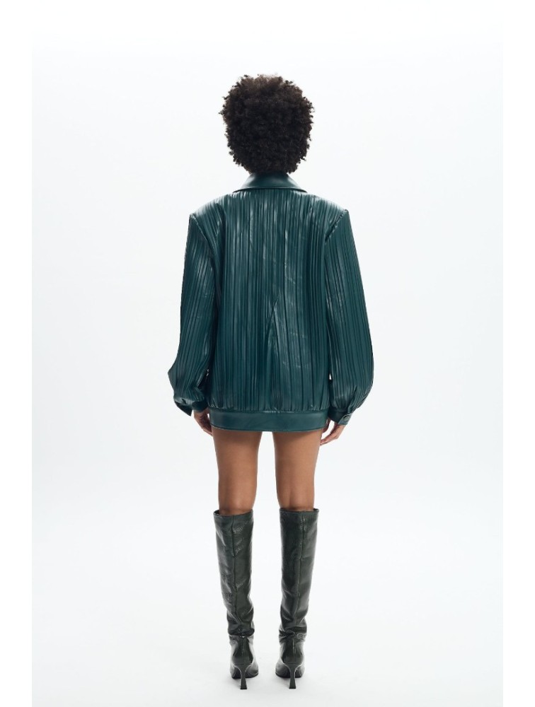 LA CHAINE Charlotte Jacket Green Πράσινο Τζάκετ