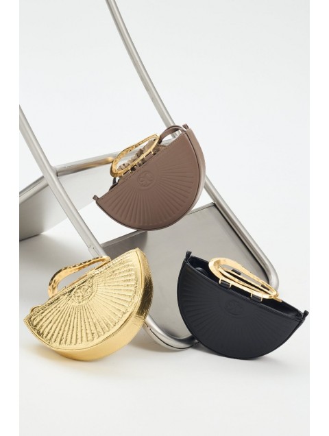 LA CHAINE Daphne Bag Black Μαύρη Τσάντα 