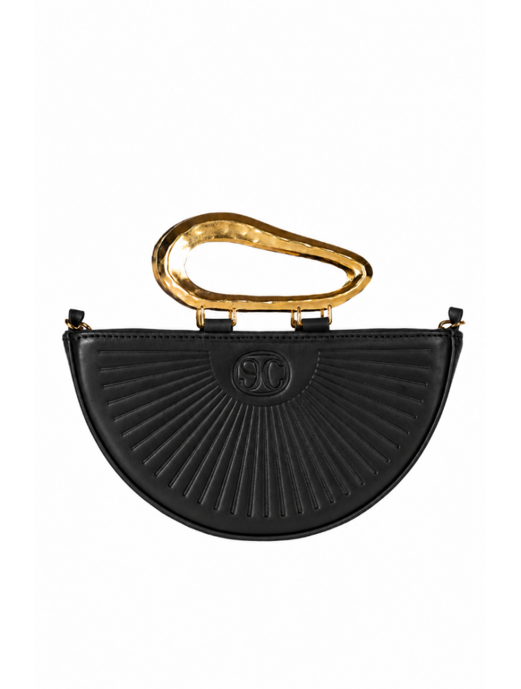 LA CHAINE Daphne Bag Black Μαύρη Τσάντα