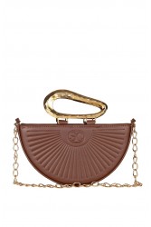 LA CHAINE Daphne Bag Brown Καφέ Τσάντα