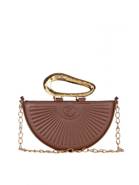 LA CHAINE Daphne Bag Brown Καφέ Τσάντα 