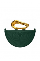 LA CHAINE Daphne Bag Green Πράσινη Τσάντα