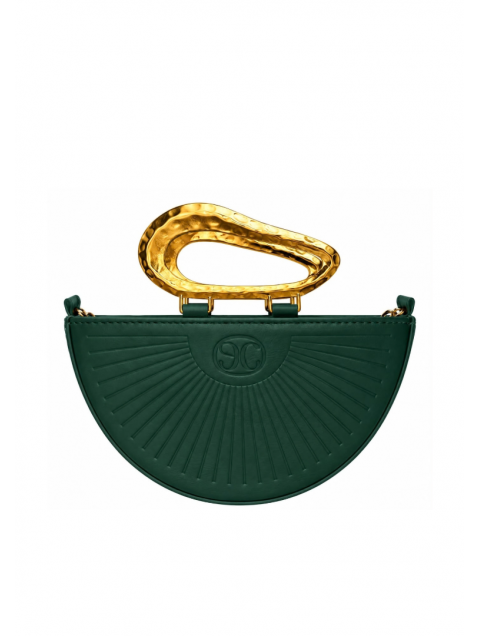 LA CHAINE Daphne Bag Green Πράσινη Τσάντα 