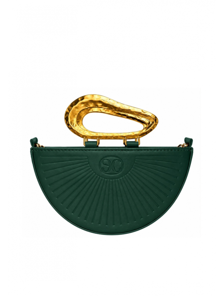 LA CHAINE Daphne Bag Green Πράσινη Τσάντα