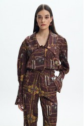 LA CHAINE Harmony Shirt Brown