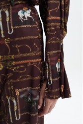 LA CHAINE Harmony Shirt Brown